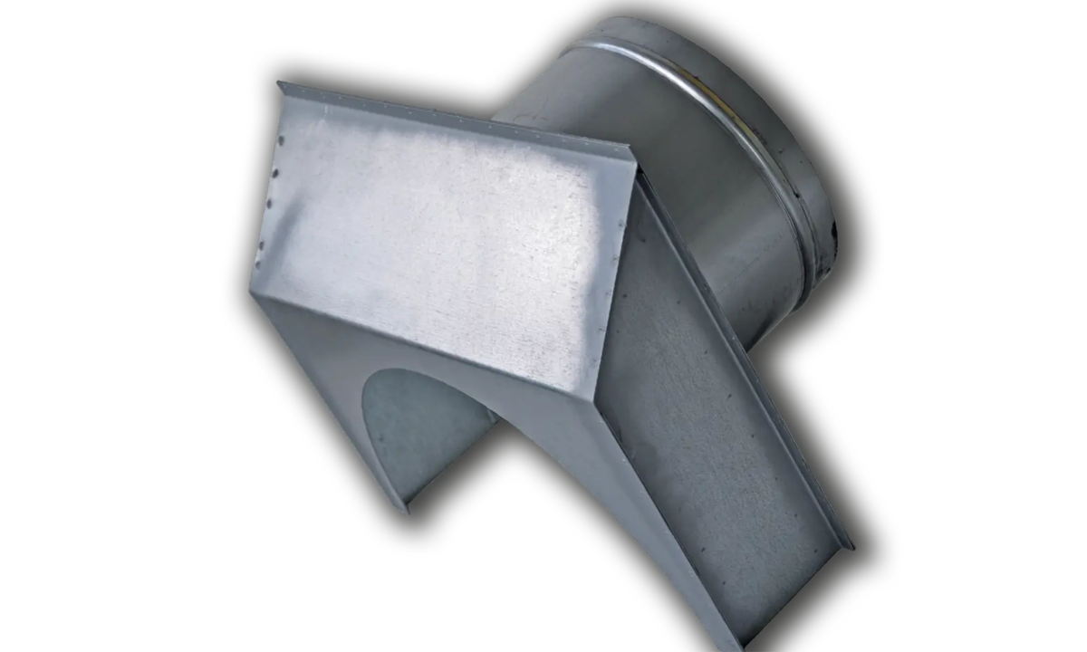 Bley - Technischer Mühlenbedarf - Gebläseanschluss-Horn